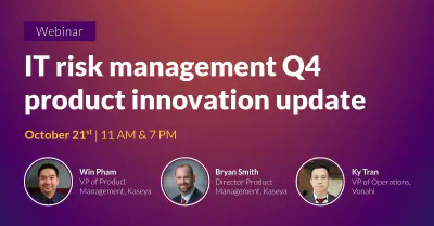IT Risk Management Q4 Product Innovation Update